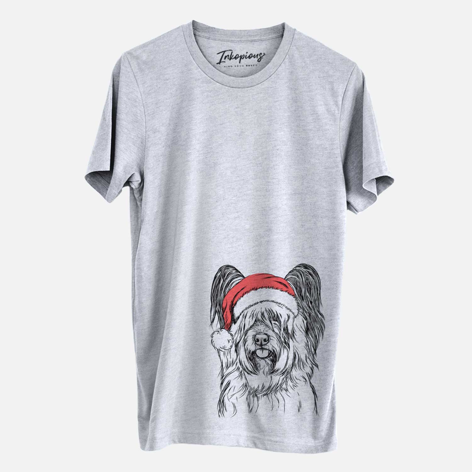 Santa Gideon the Skye Terrier - Unisex Crewneck