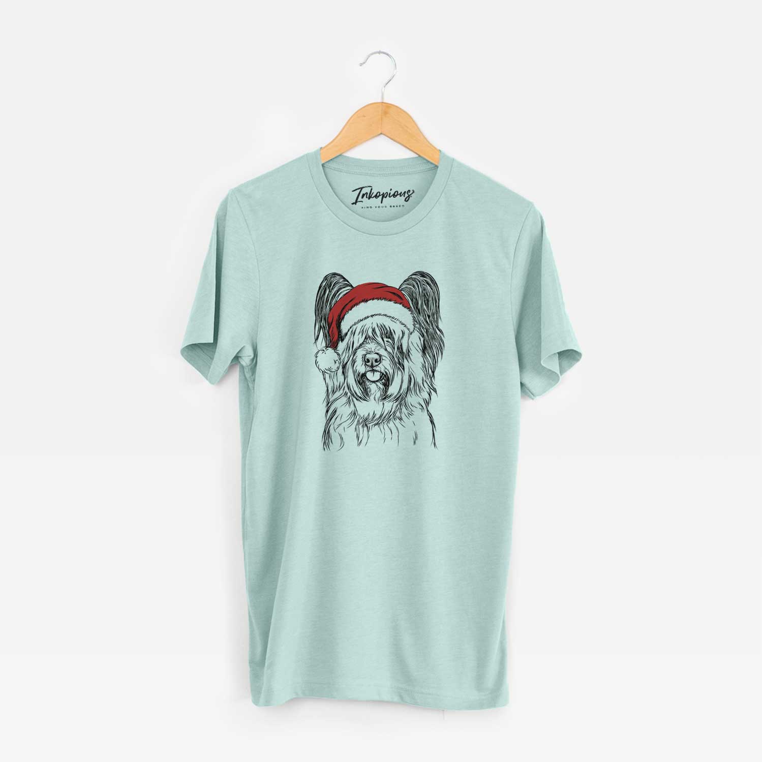 Santa Gideon the Skye Terrier - Unisex Crewneck