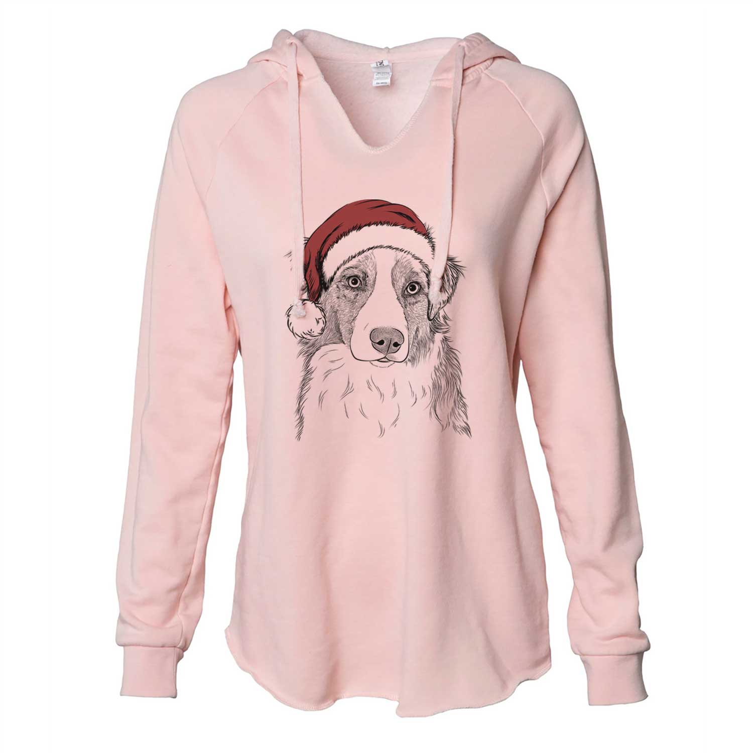 Ginger the Australian Shepherd - Cali Wave Hooded Sweatshirt