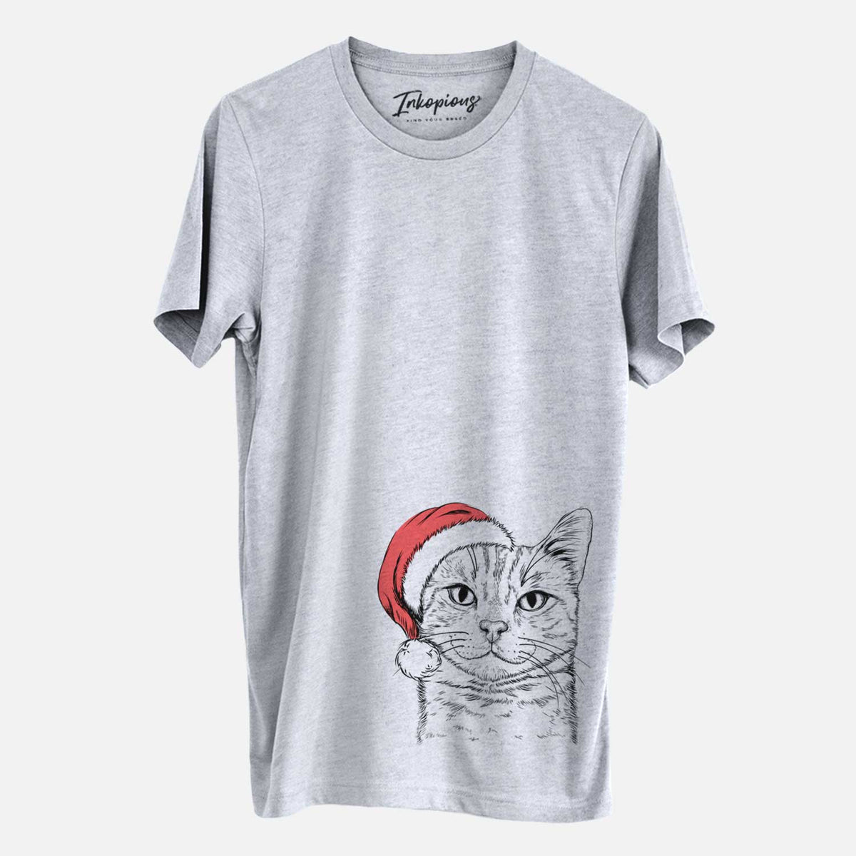 Santa Ginger Tom the Tabby Cat - Unisex Crewneck