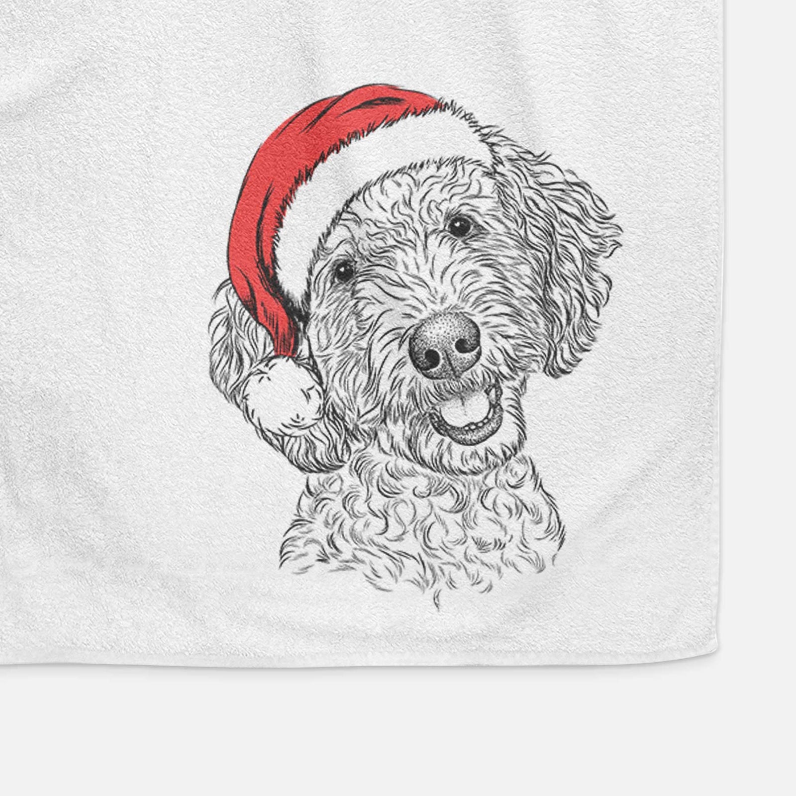 Gizmo the Goldendoodle Decorative Hand Towel