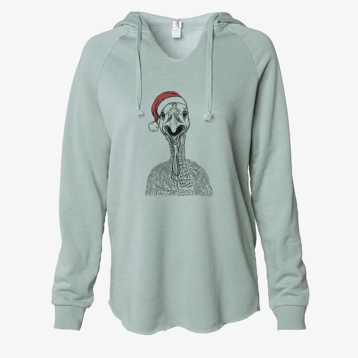Gobble the Turkey - Cali Wave Hooded Sweatshirt
