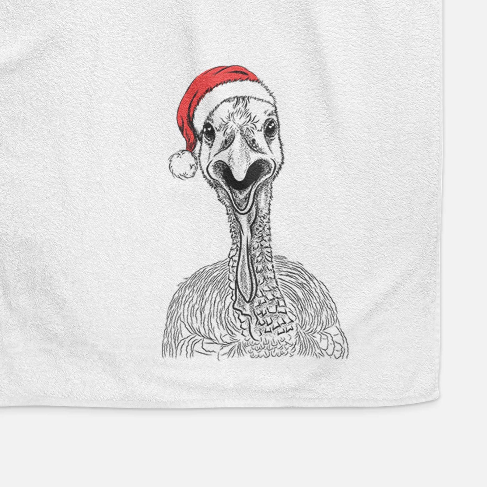 Gobble the Turkey Decorative Hand Towel