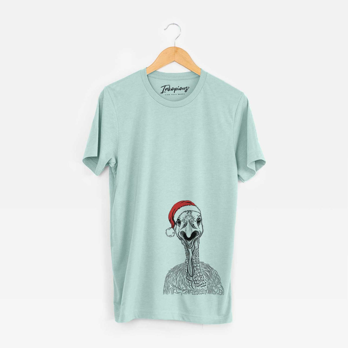 Santa Gobble the Turkey - Unisex Crewneck