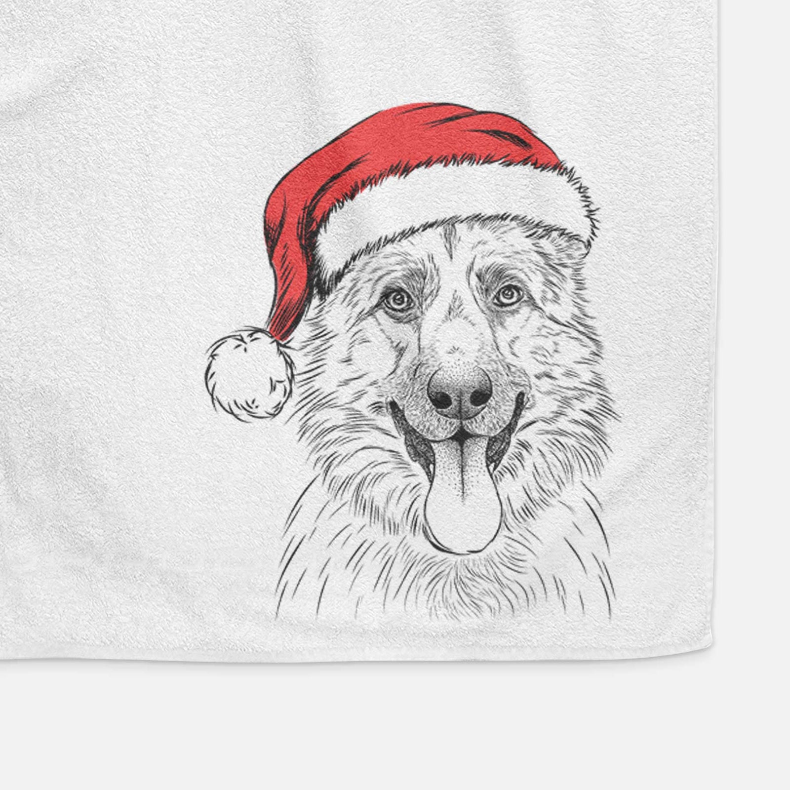 Grace the German Shepherd Decorative Hand Towel