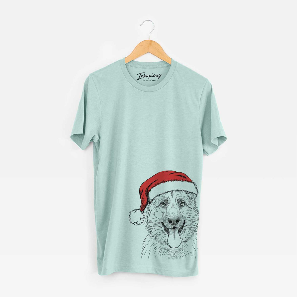 Santa Grace the German Shepherd - Unisex Crewneck