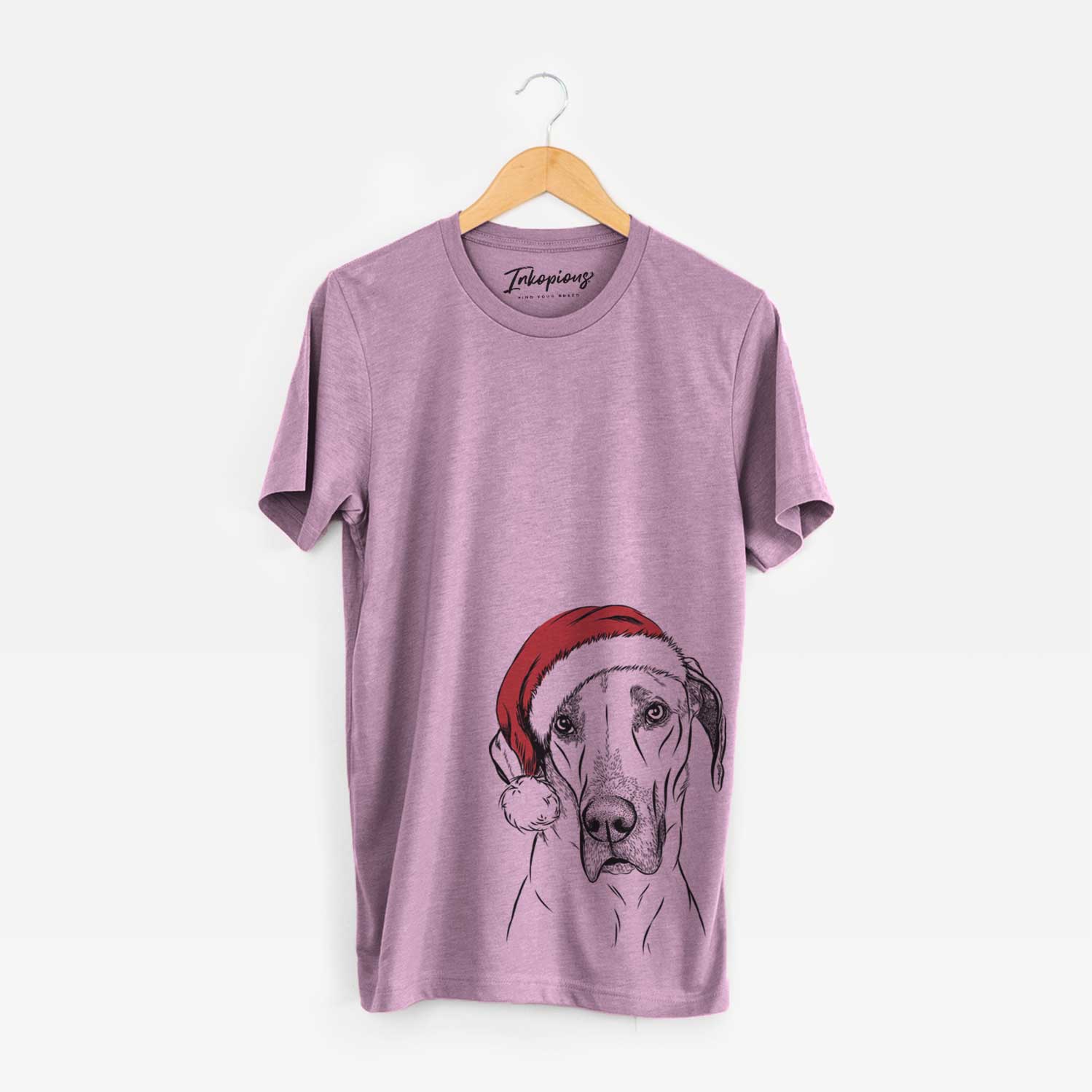 Santa Gracie the Great Dane - Unisex Crewneck