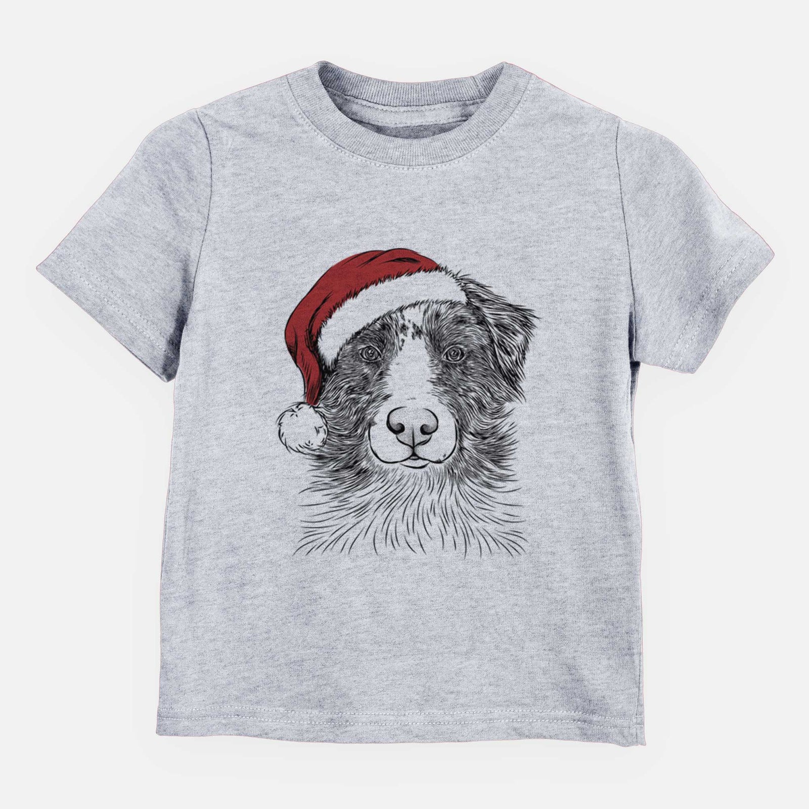 Santa Gram the Australian Shepherd - Kids/Youth/Toddler Shirt