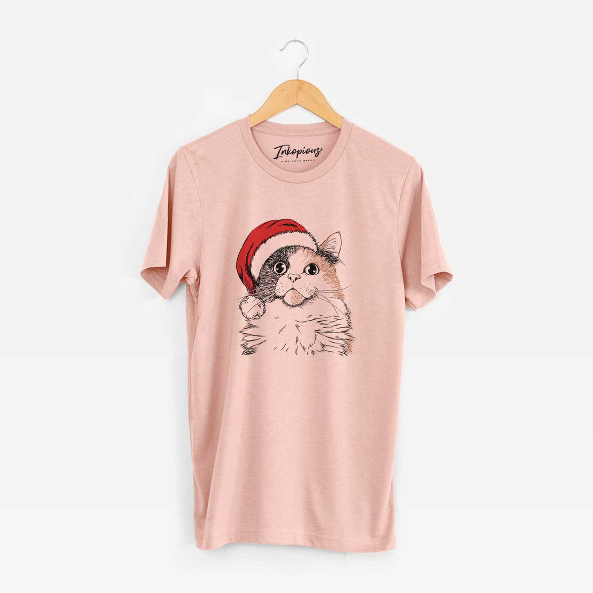 Santa Greta the Calico Cat - Unisex Crewneck
