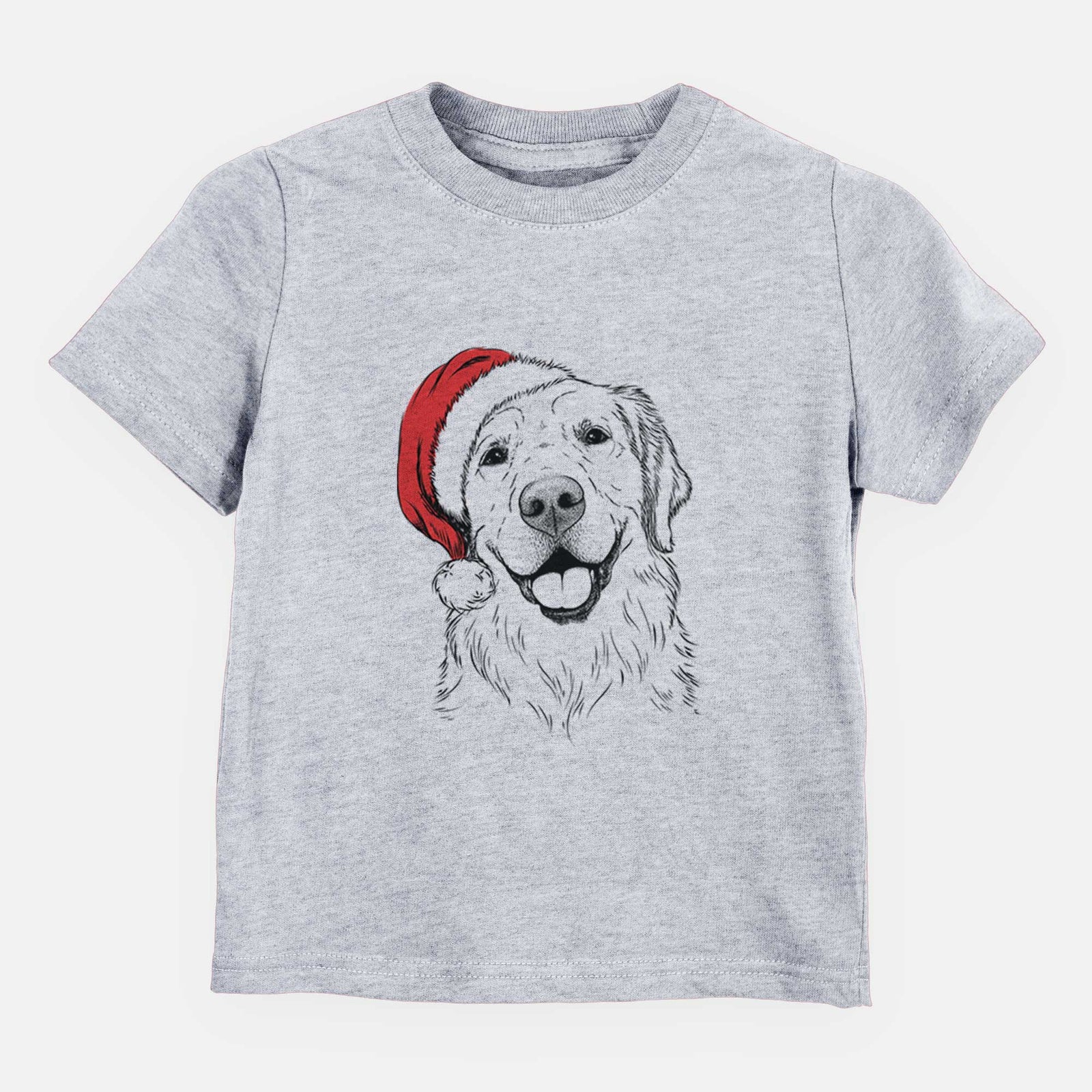 Santa Griffin the Golden Retriever - Kids/Youth/Toddler Shirt