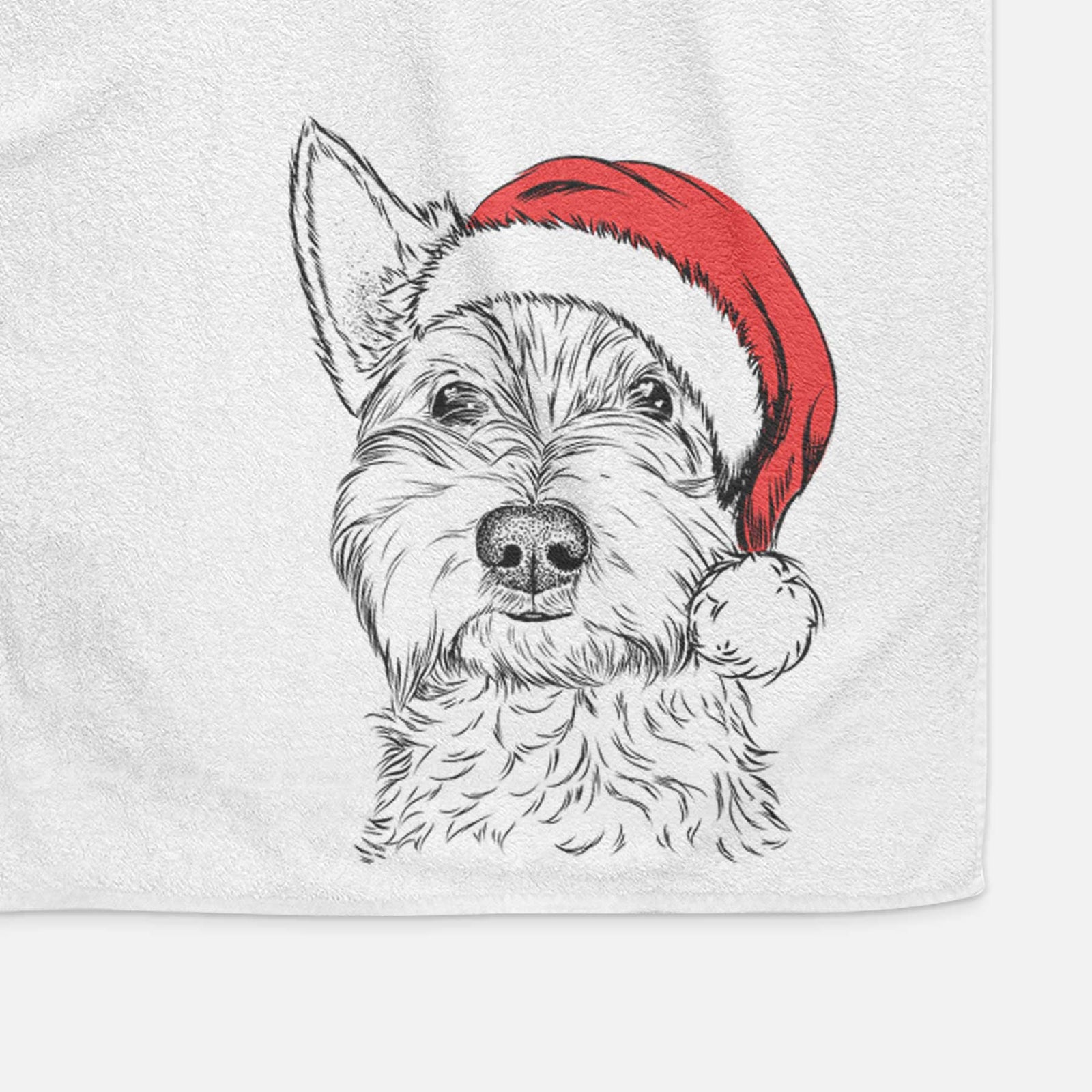 Grizel the West Highland Terrier Decorative Hand Towel