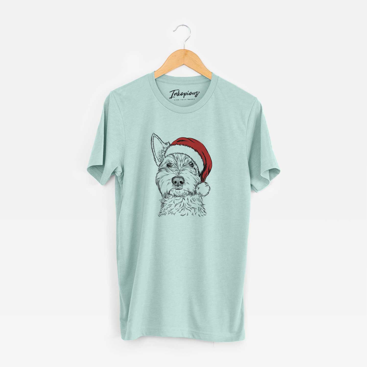 Santa Grizel the West Highland Terrier - Unisex Crewneck