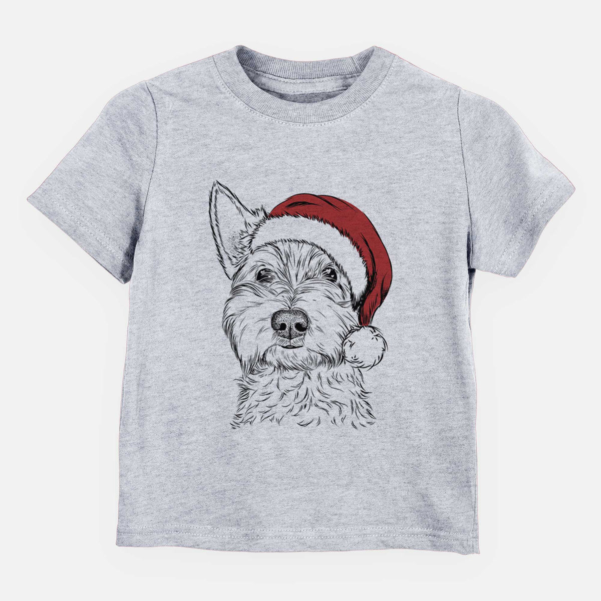 Santa Grizel the West Highland Terrier - Kids/Youth/Toddler Shirt