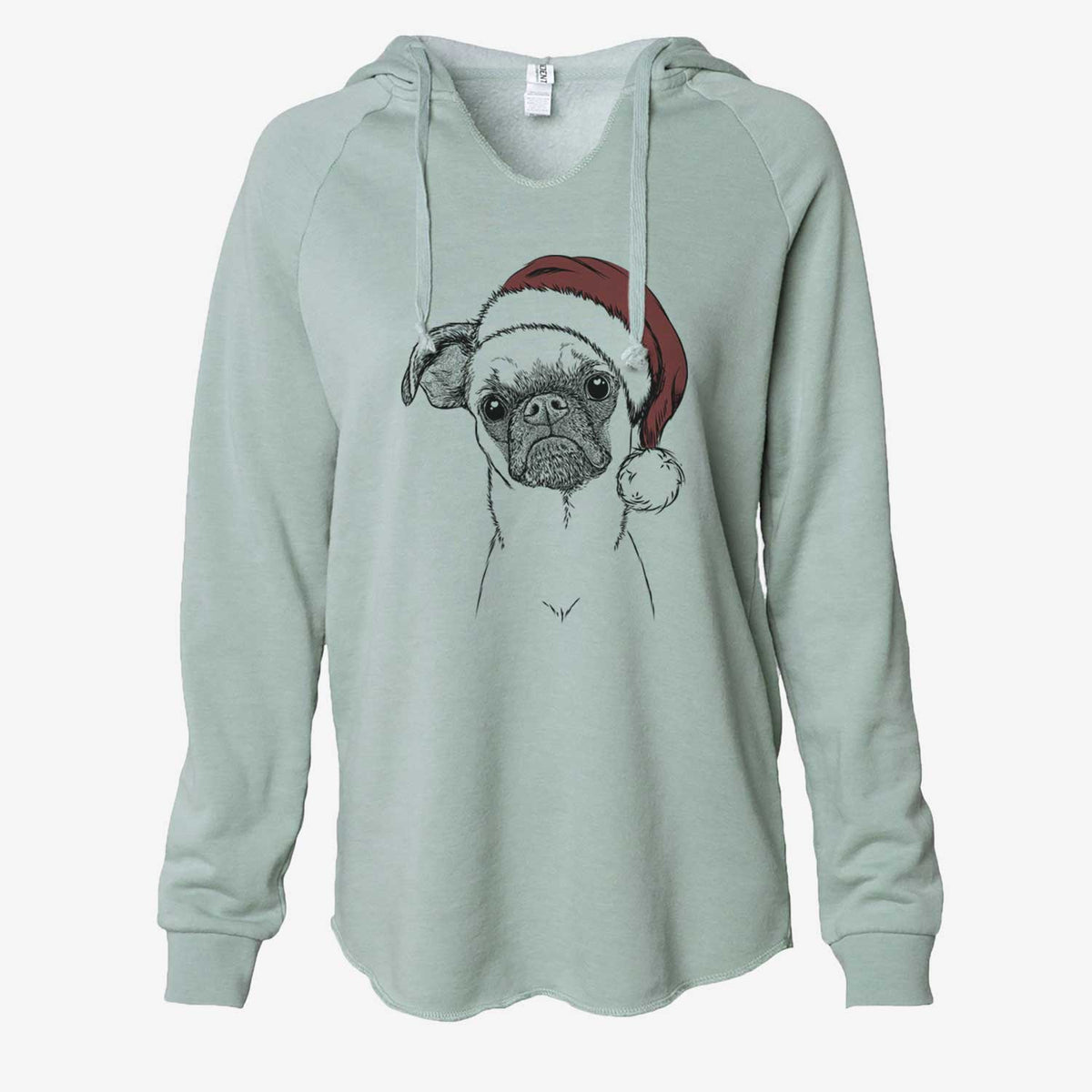 Groot the Brussels Griffon - Cali Wave Hooded Sweatshirt