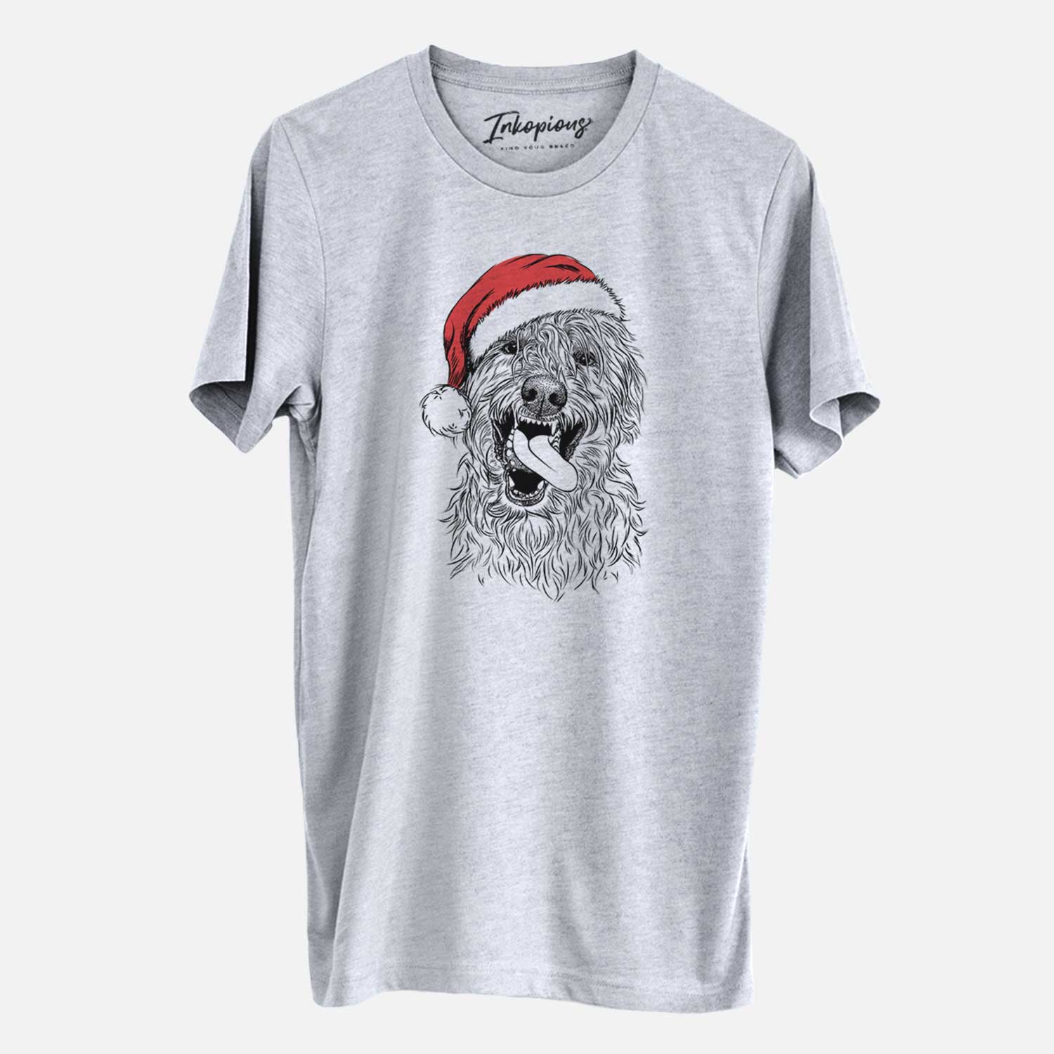 Santa Groot the Irish Wolfhound - Unisex Crewneck