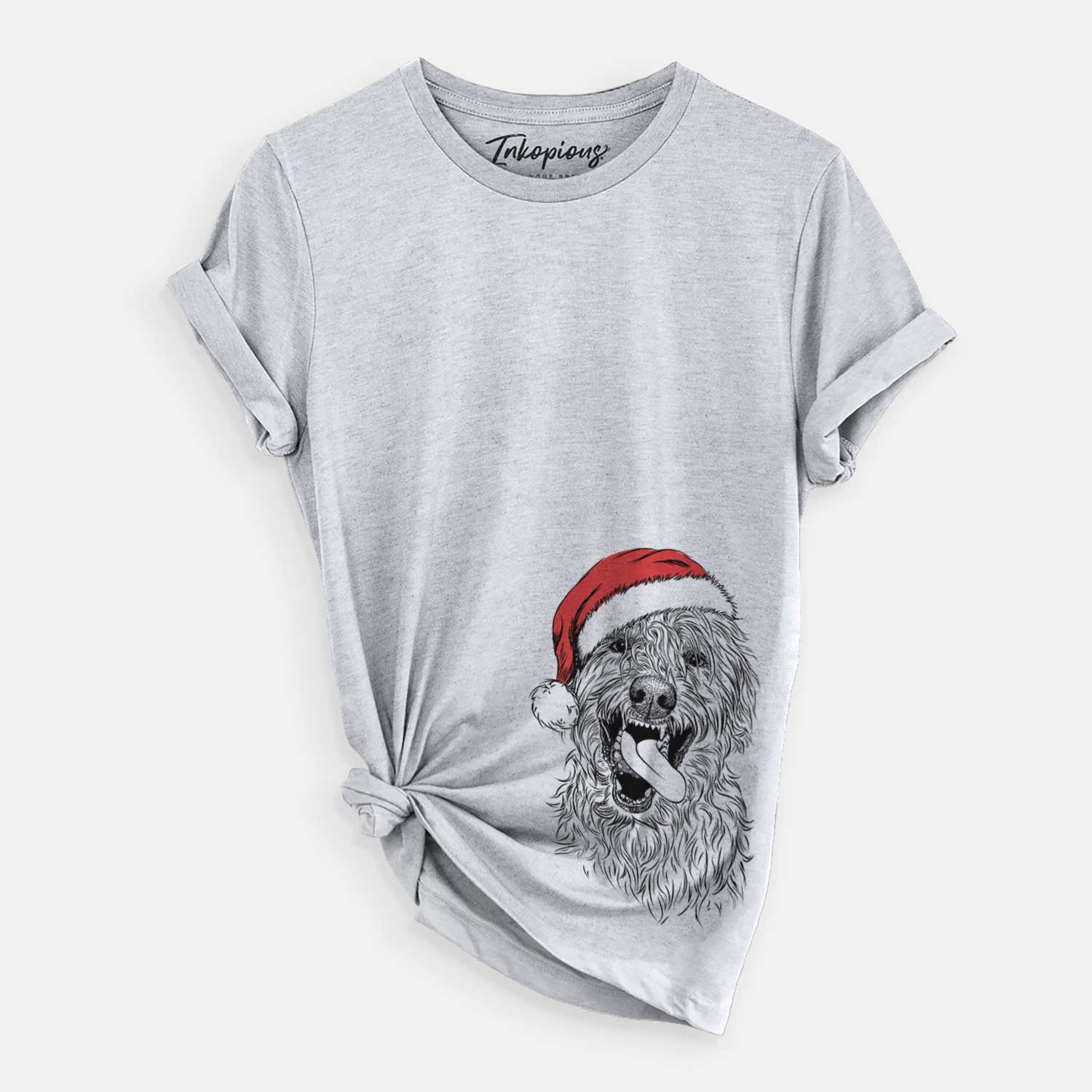 Santa Groot the Irish Wolfhound - Unisex Crewneck
