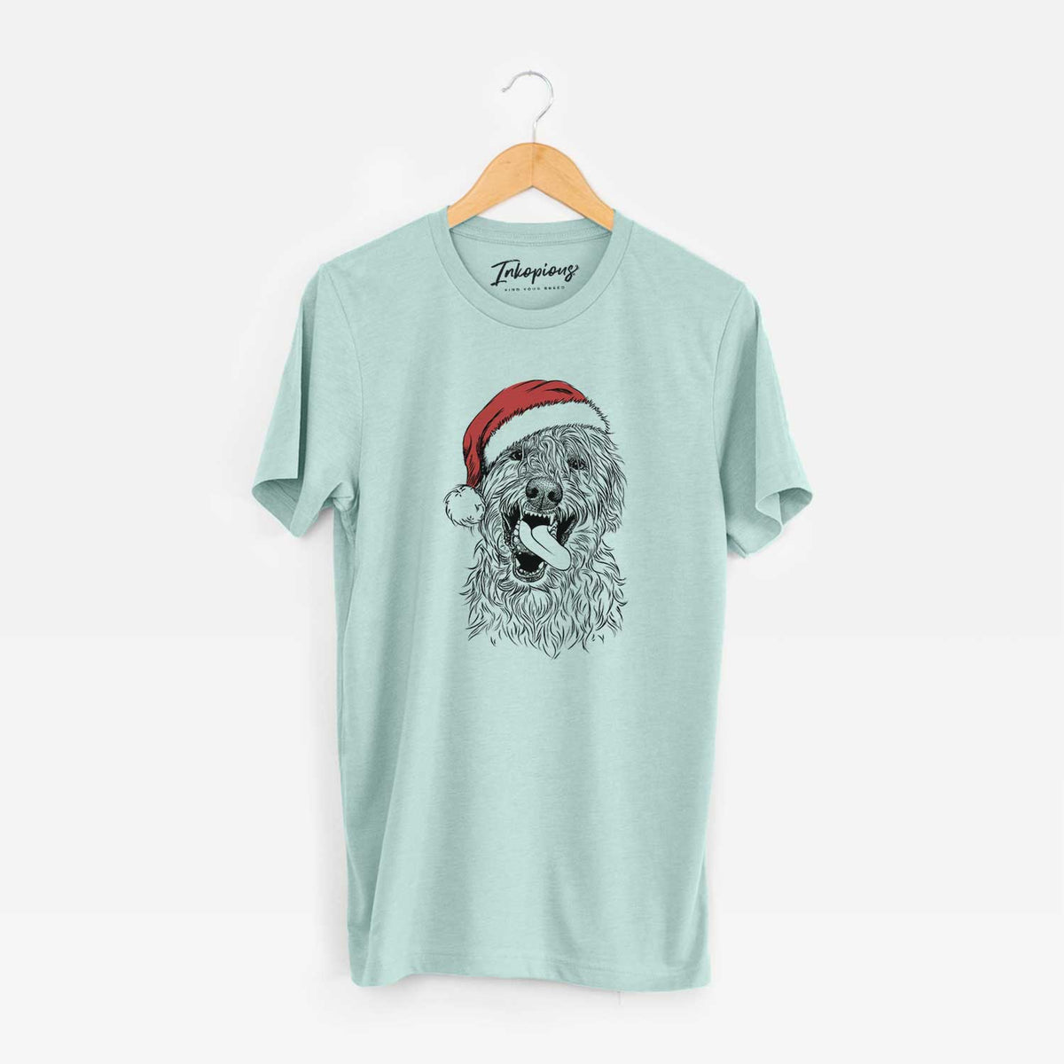 Santa Groot the Irish Wolfhound - Unisex Crewneck