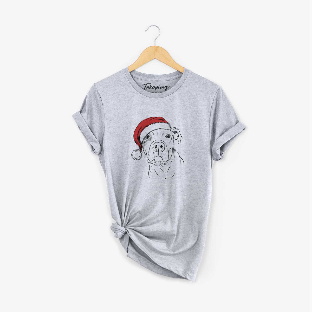 Santa Gummy the Pitbull - Unisex Crewneck