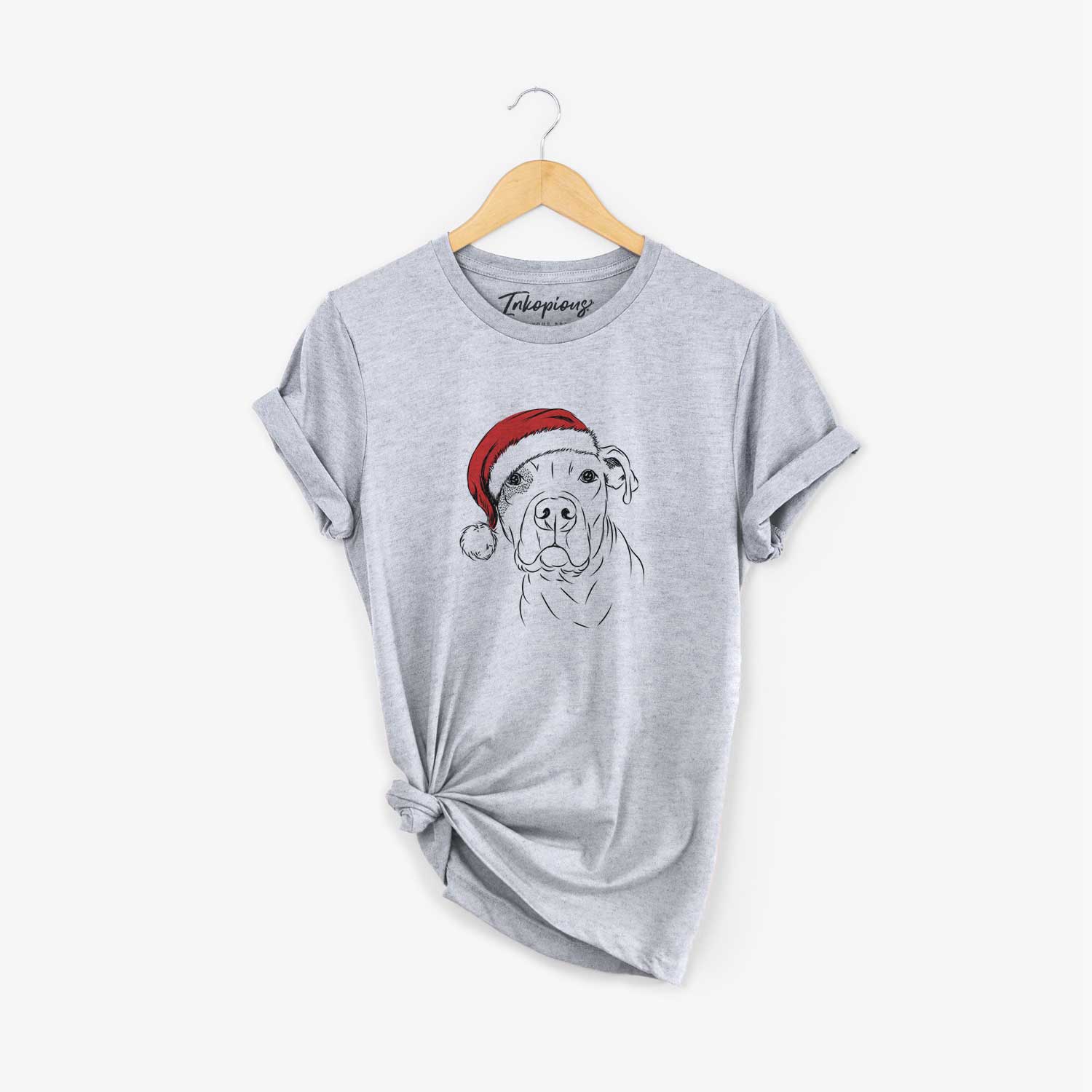 Santa Gummy the Pitbull - Unisex Crewneck