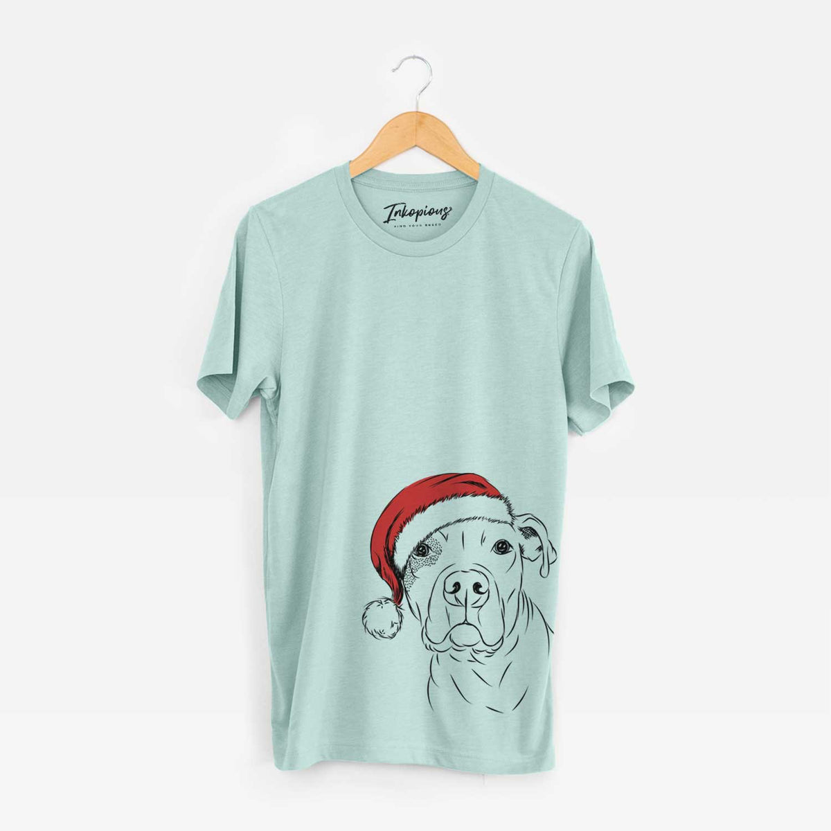 Santa Gummy the Pitbull - Unisex Crewneck