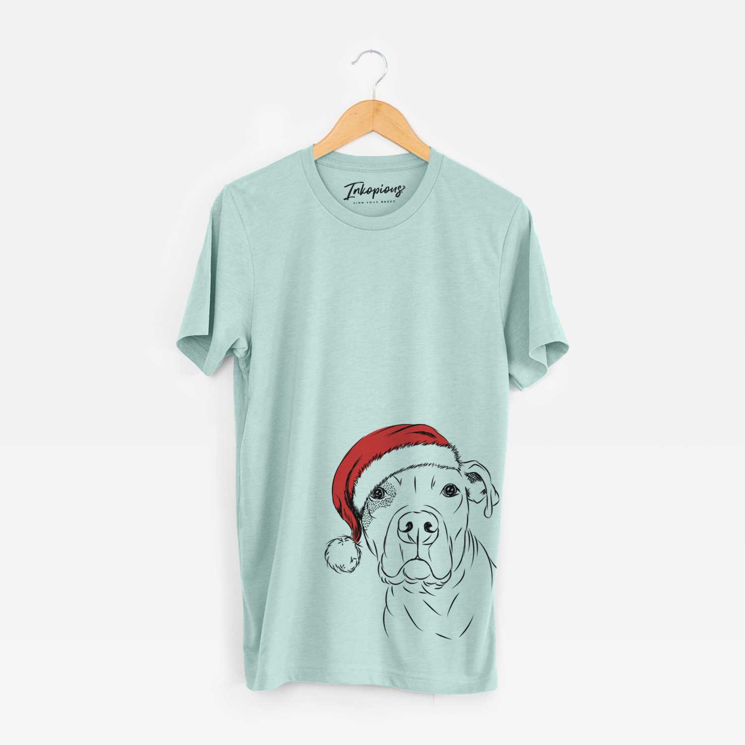 Santa Gummy the Pitbull - Unisex Crewneck