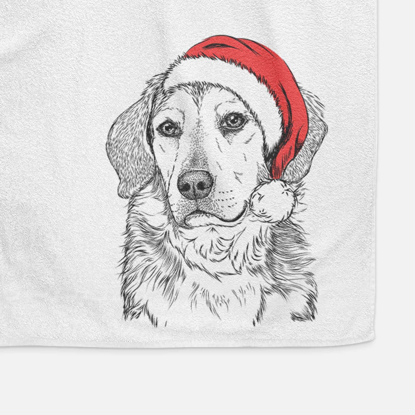 Gunner the Beagle Mix Decorative Hand Towel