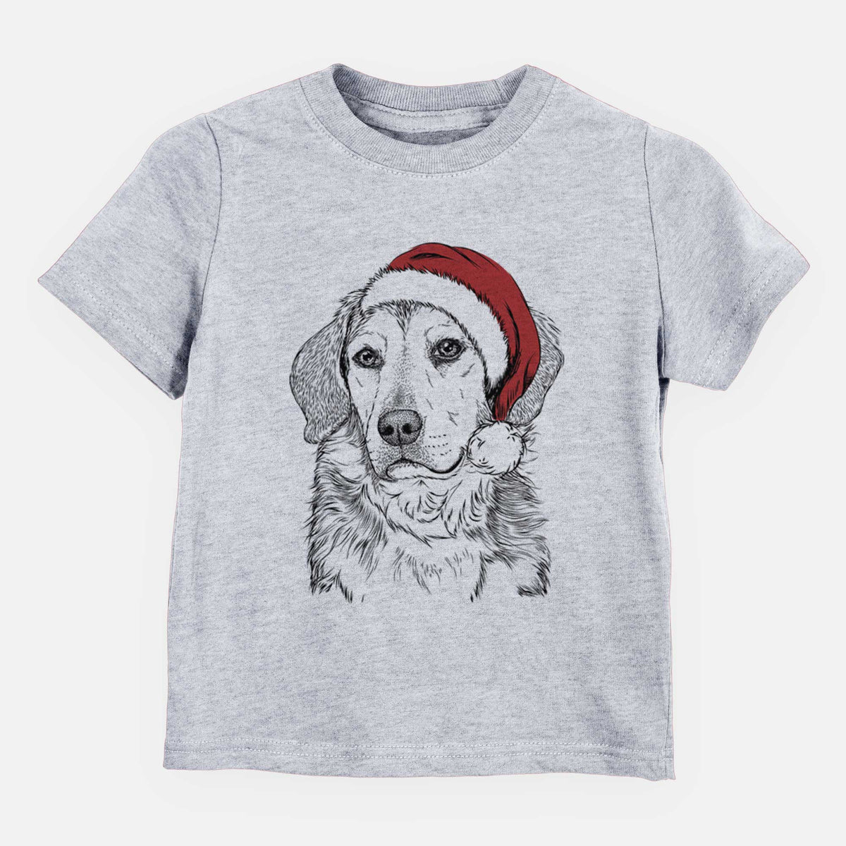 Santa Gunner the Beagle Mix - Kids/Youth/Toddler Shirt