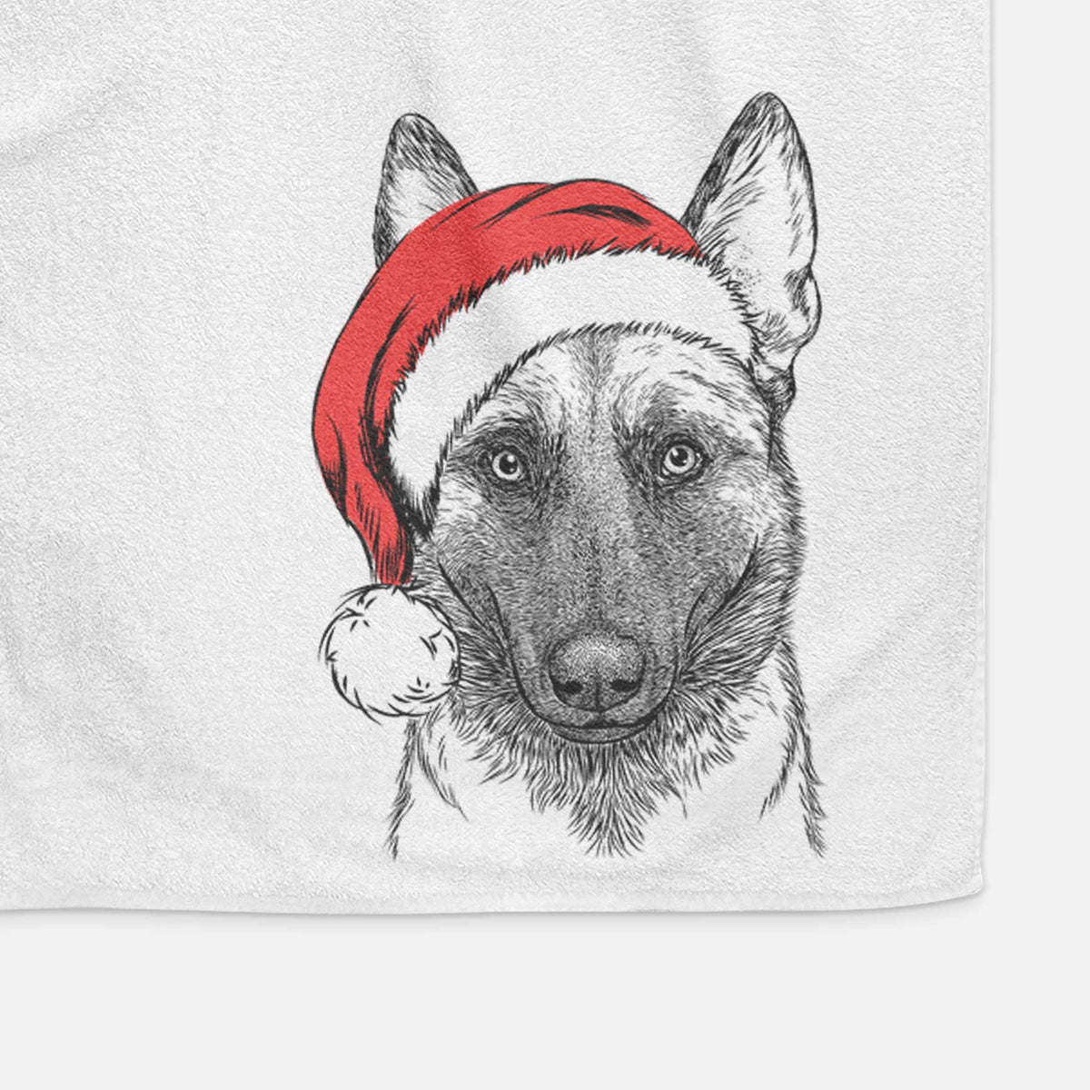 Gunther the Belgian Malinois Decorative Hand Towel