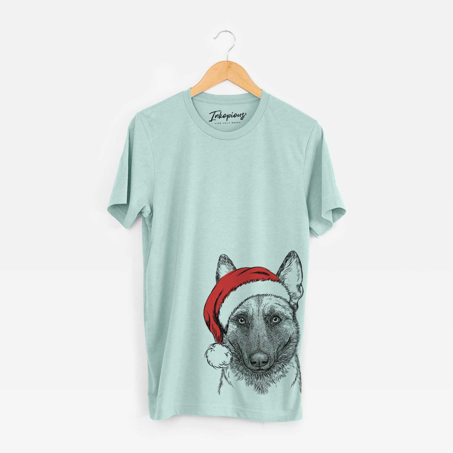Santa Gunther the Belgian Malinois - Unisex Crewneck