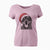 Santa Hagan the Rottweiler - Women's V-neck Shirt