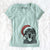 Santa Hagan the Rottweiler - Women's V-neck Shirt