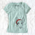 Santa Halo the Ibizan Sight Hound - Women's V-neck Shirt