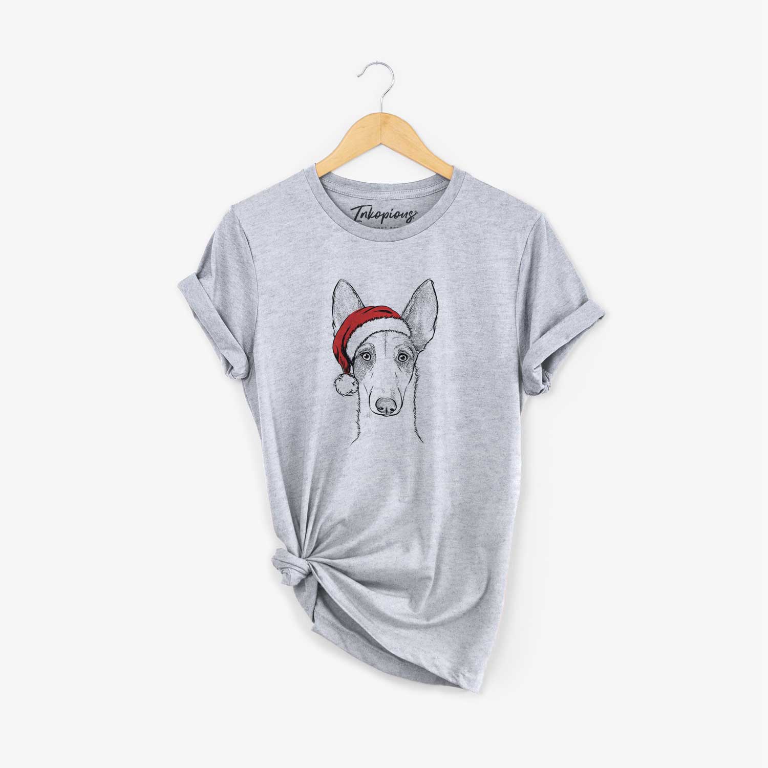 Santa Halo the Ibizan Sight Hound - Unisex Crewneck