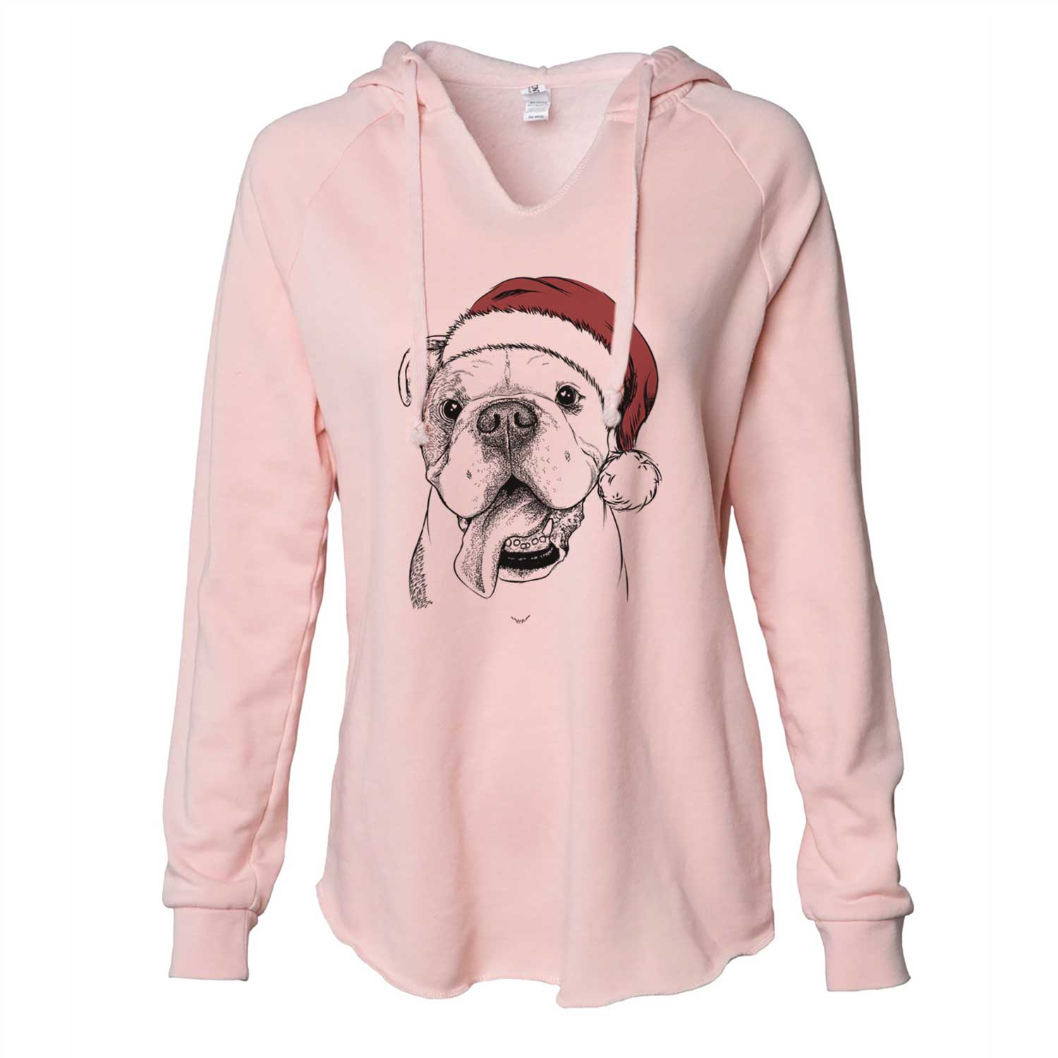 Hank the English Bulldog - Cali Wave Hooded Sweatshirt