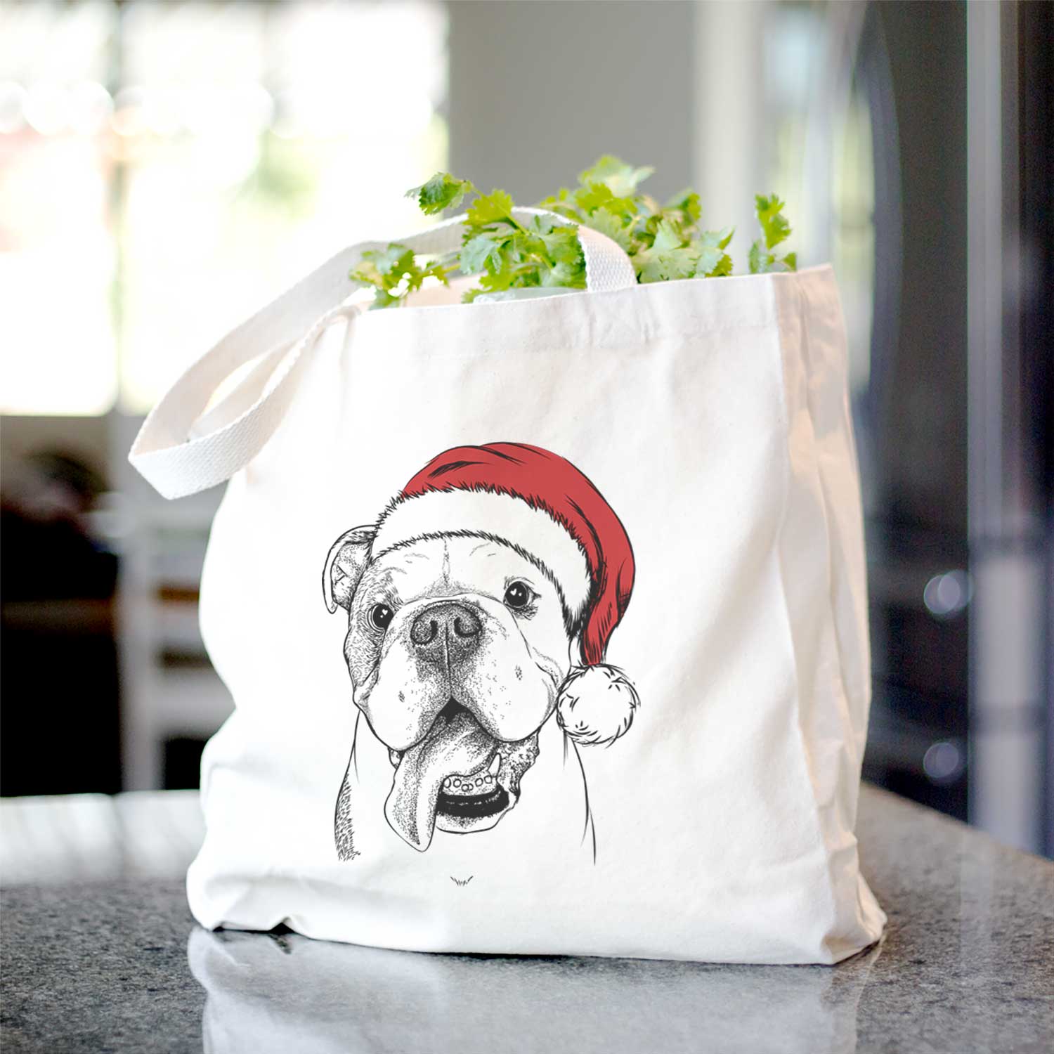 Hank the English Bulldog - Tote Bag