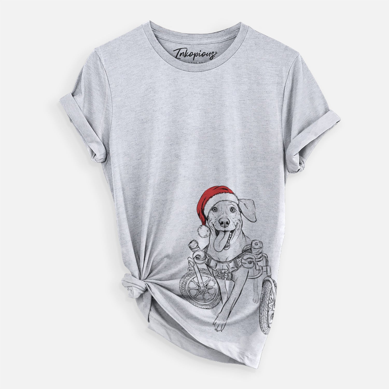 Santa Hannah the Pitbull Mix - Unisex Crewneck