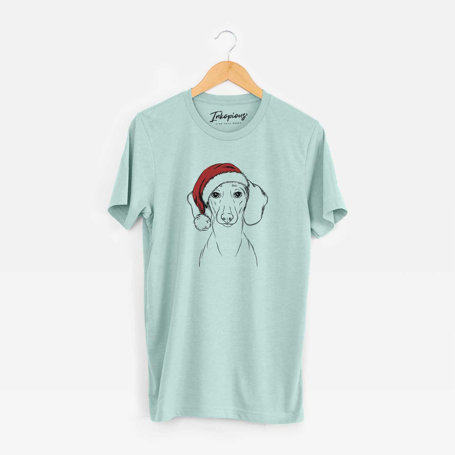 Santa Hans the Dachshund - Unisex Crewneck