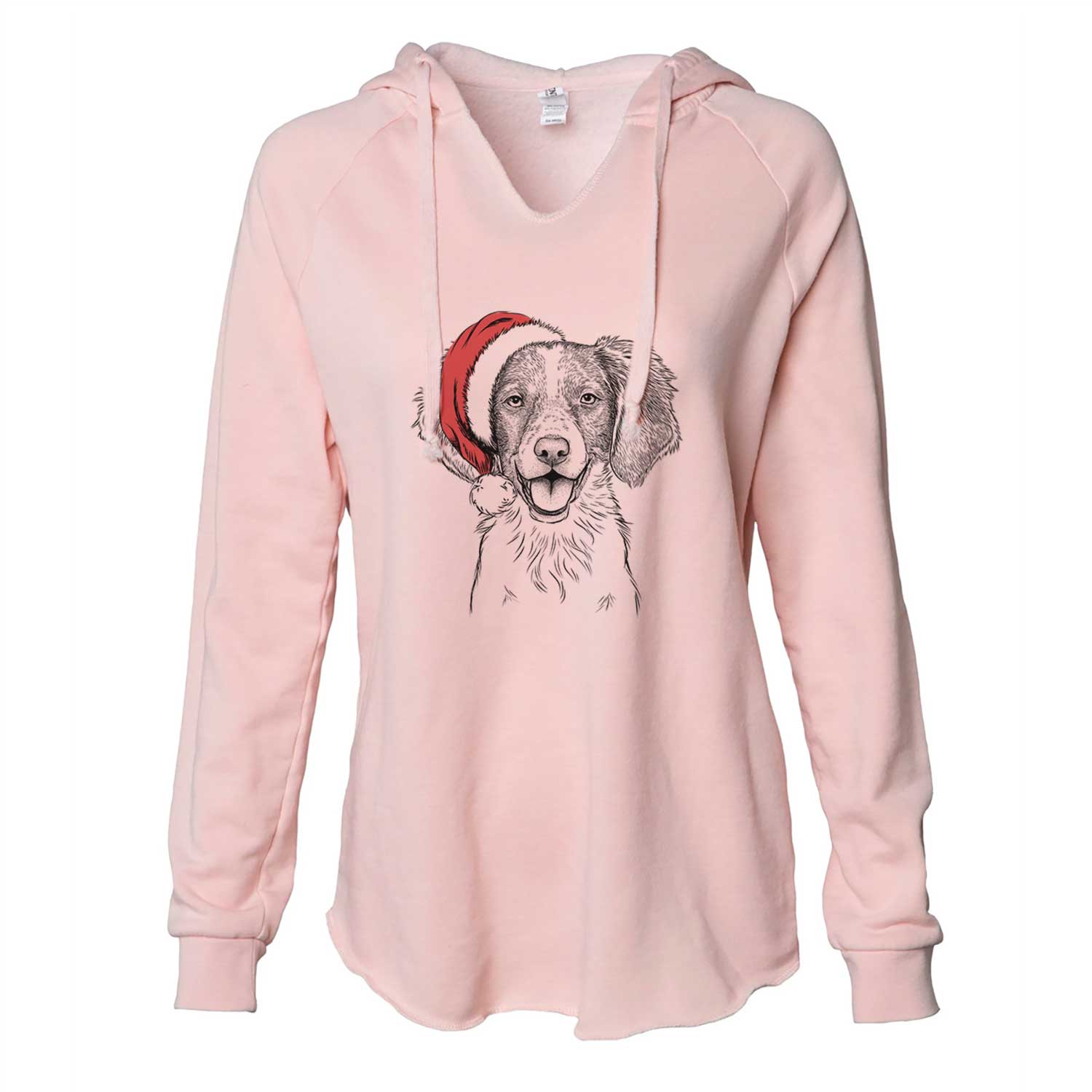 Happy Holly the Brittany Spaniel - Cali Wave Hooded Sweatshirt