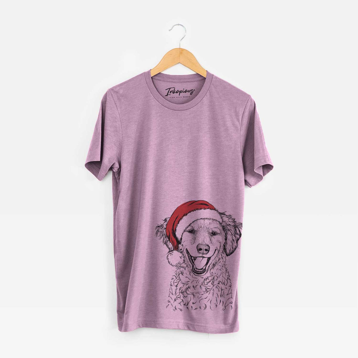 Santa Happy Otis the Miniature Goldendoodle - Unisex Crewneck