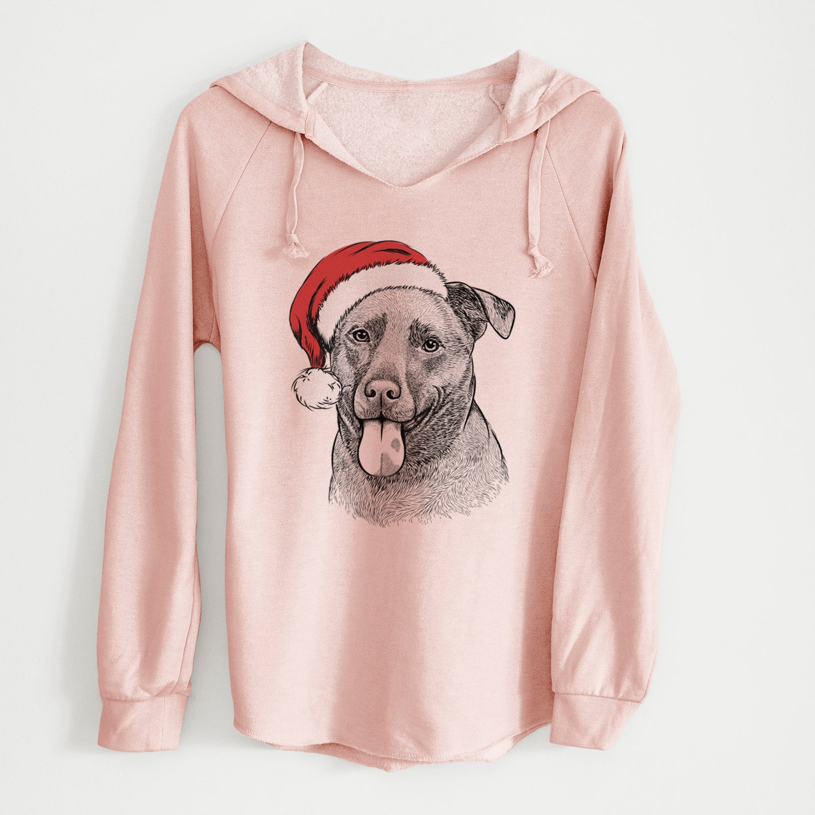 Santa Harbor the Mixed Breed - Cali Wave Hooded Sweatshirt