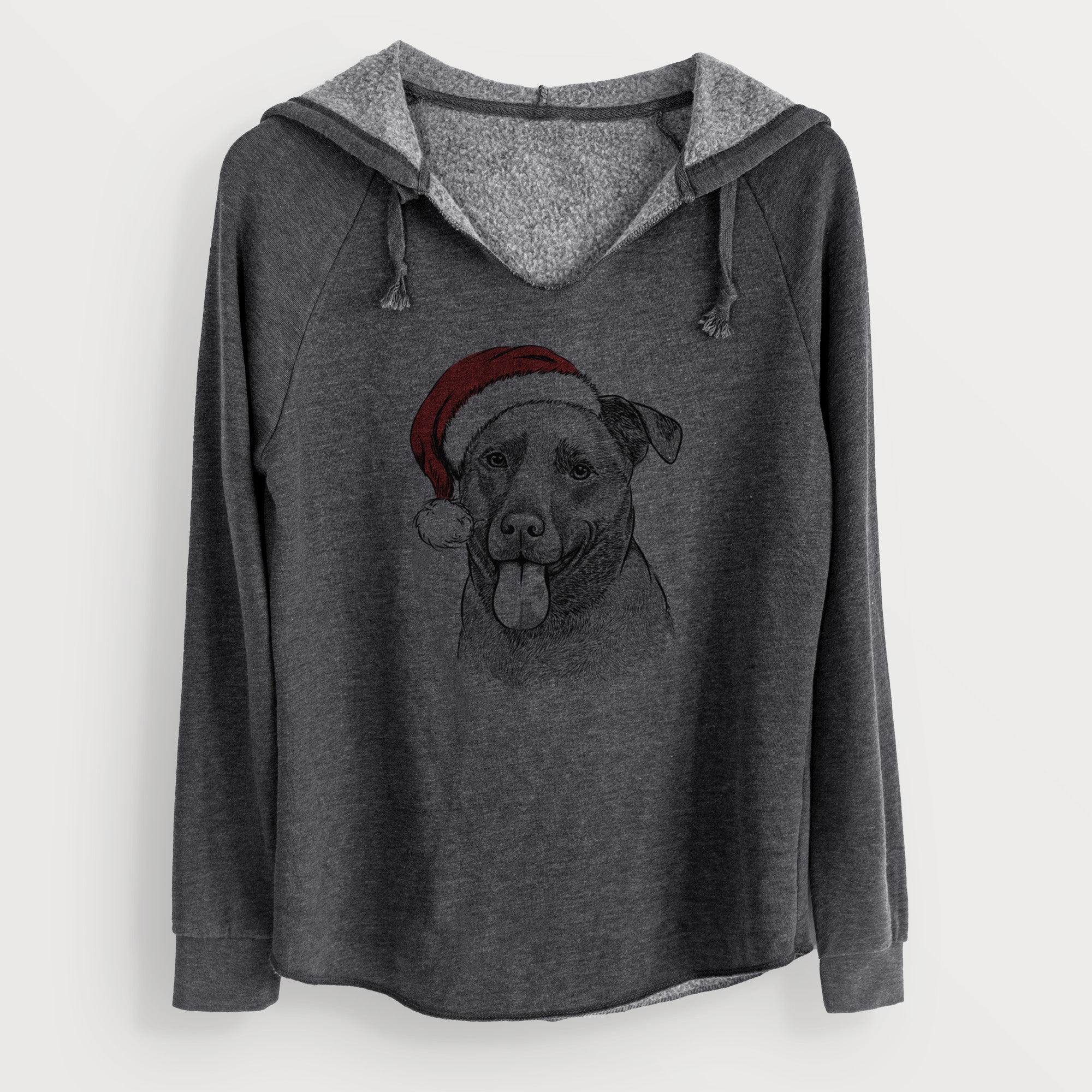 Santa Harbor the Mixed Breed - Cali Wave Hooded Sweatshirt