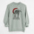 Santa Harley the Pitbull Mix - Unisex Pigment Dyed Crew Sweatshirt