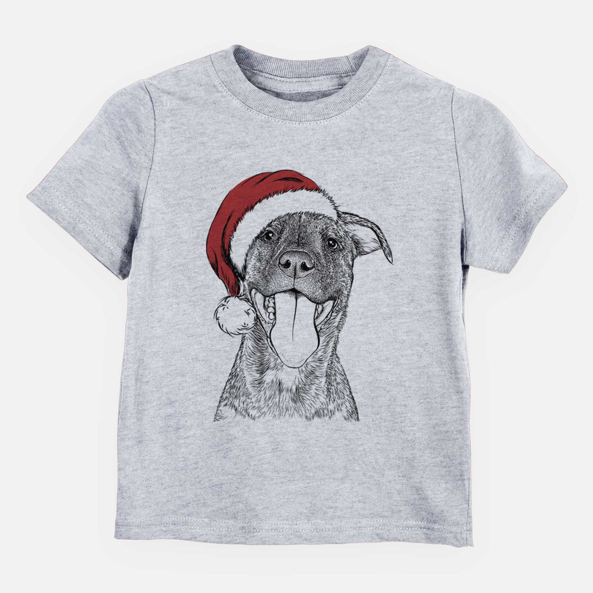 Santa Harley the Pitbull Mix - Kids/Youth/Toddler Shirt