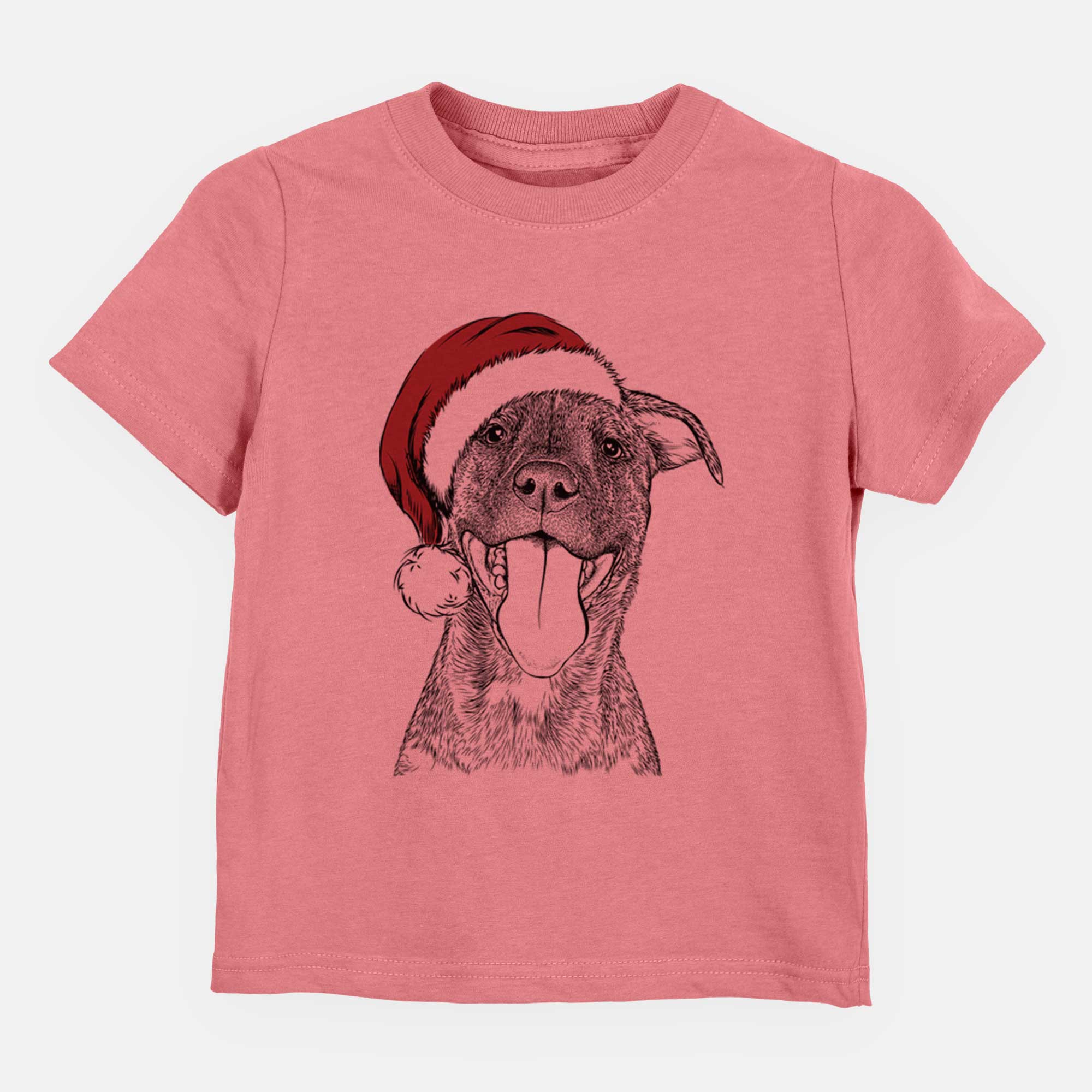 Santa Harley the Pitbull Mix - Kids/Youth/Toddler Shirt