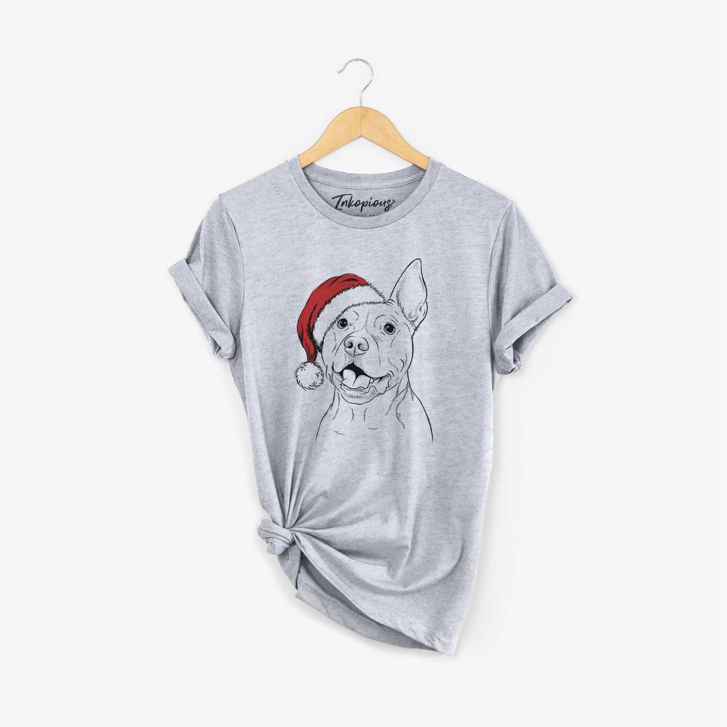 Santa Harley the Pitbull - Unisex Crewneck