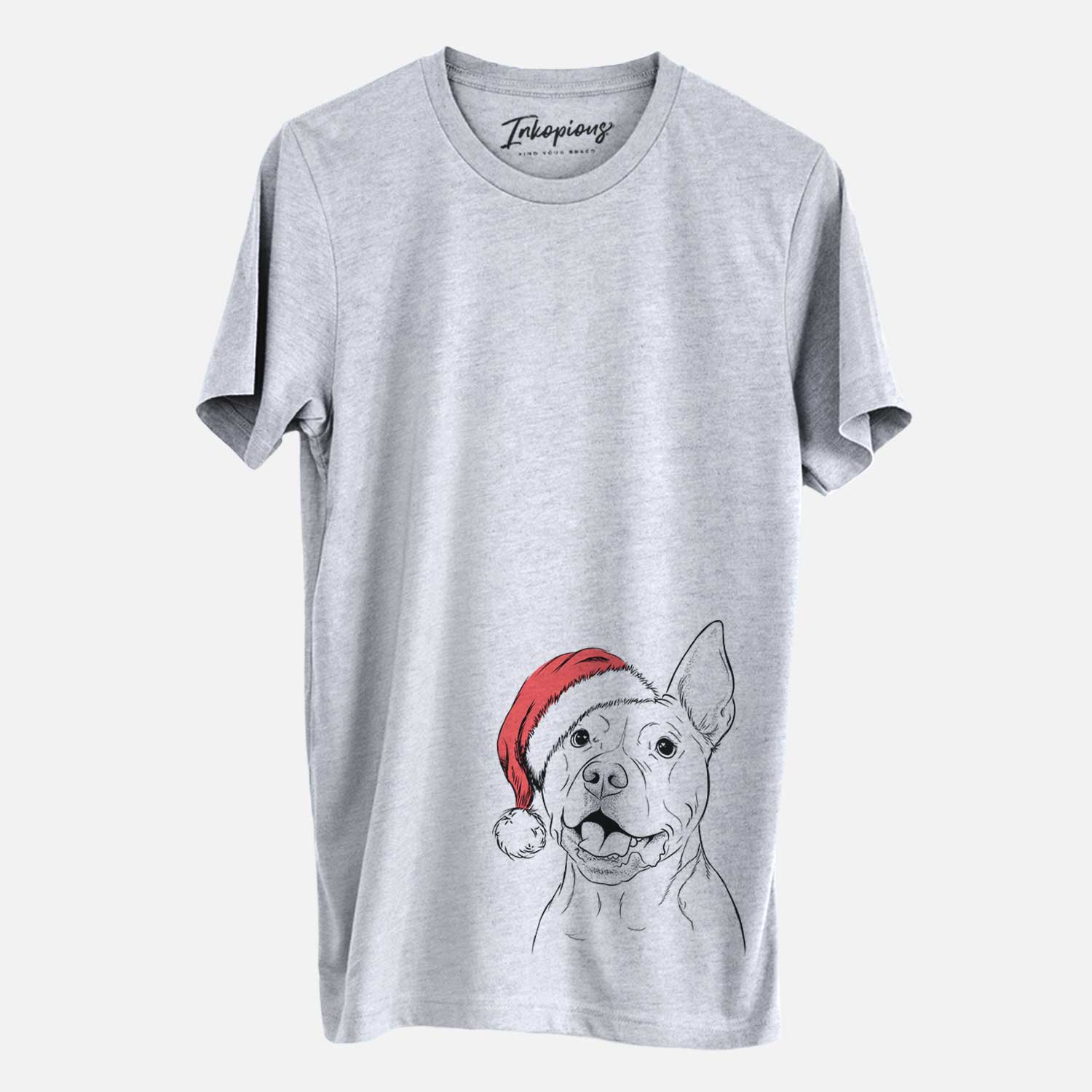 Santa Harley the Pitbull - Unisex Crewneck