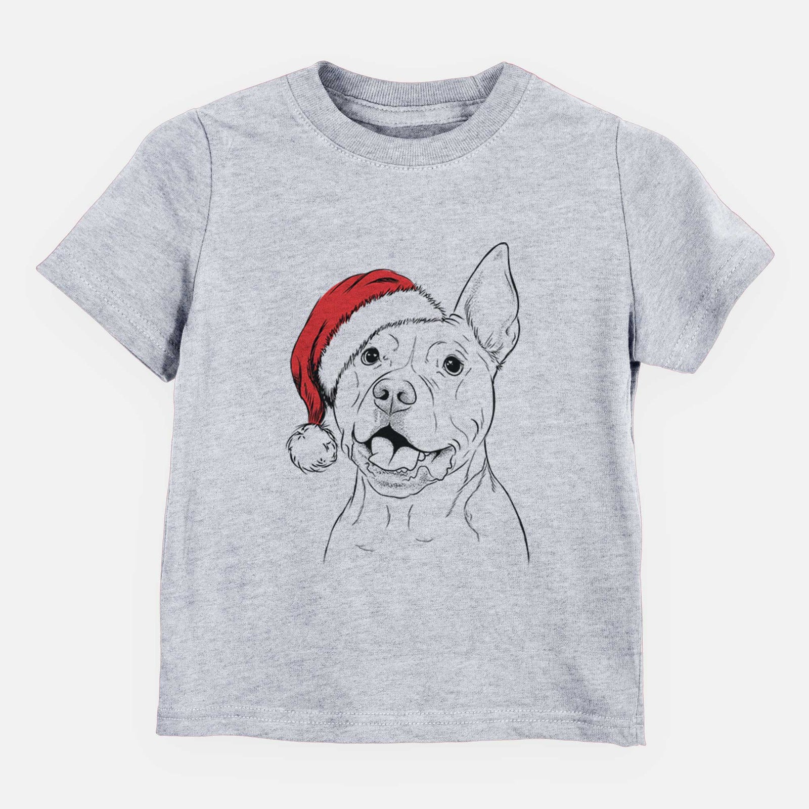 Santa Harley the Pitbull - Kids/Youth/Toddler Shirt