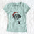 Santa Harper the Mixed Breed - Women's V-neck Shirt