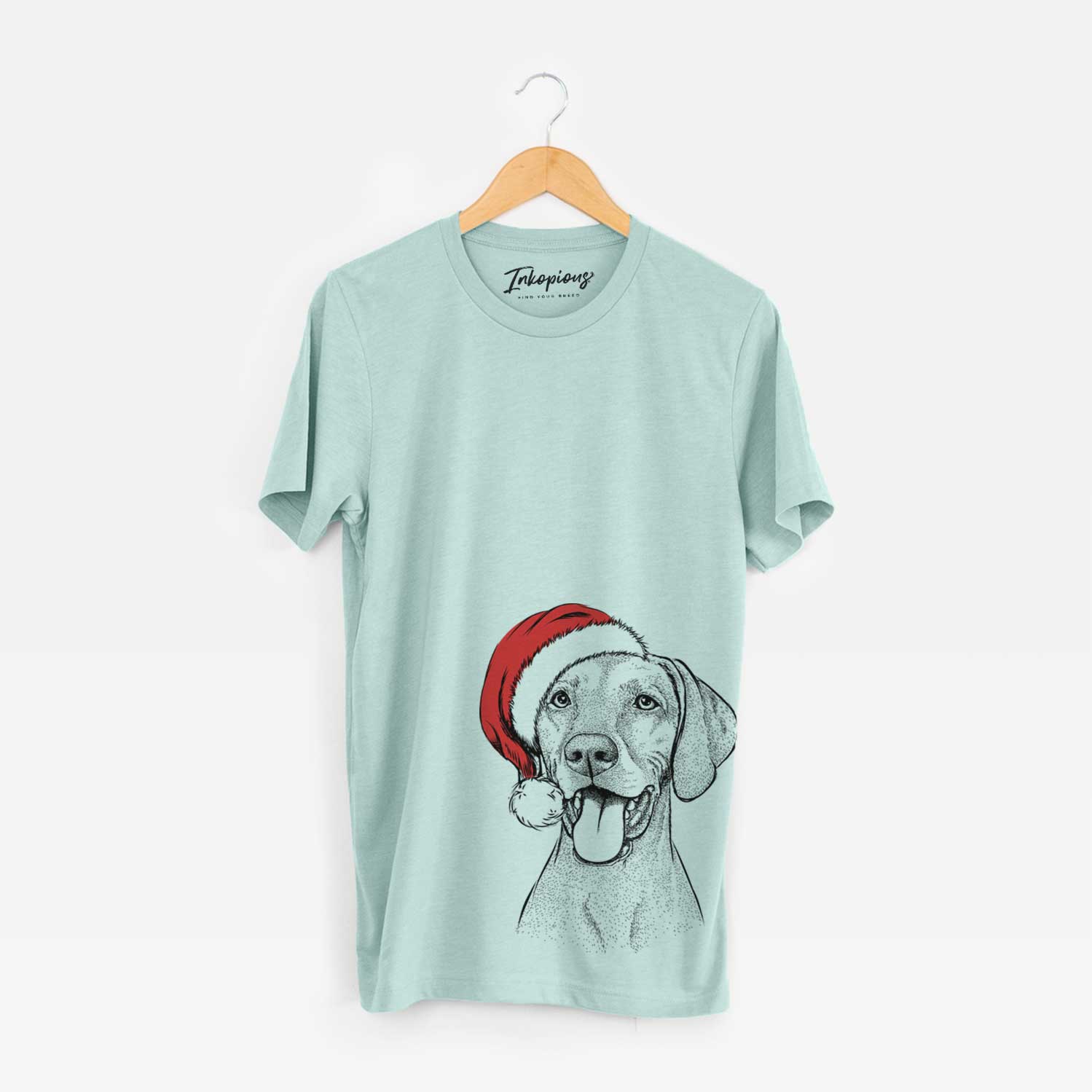 Santa Harper the Vizsla - Unisex Crewneck