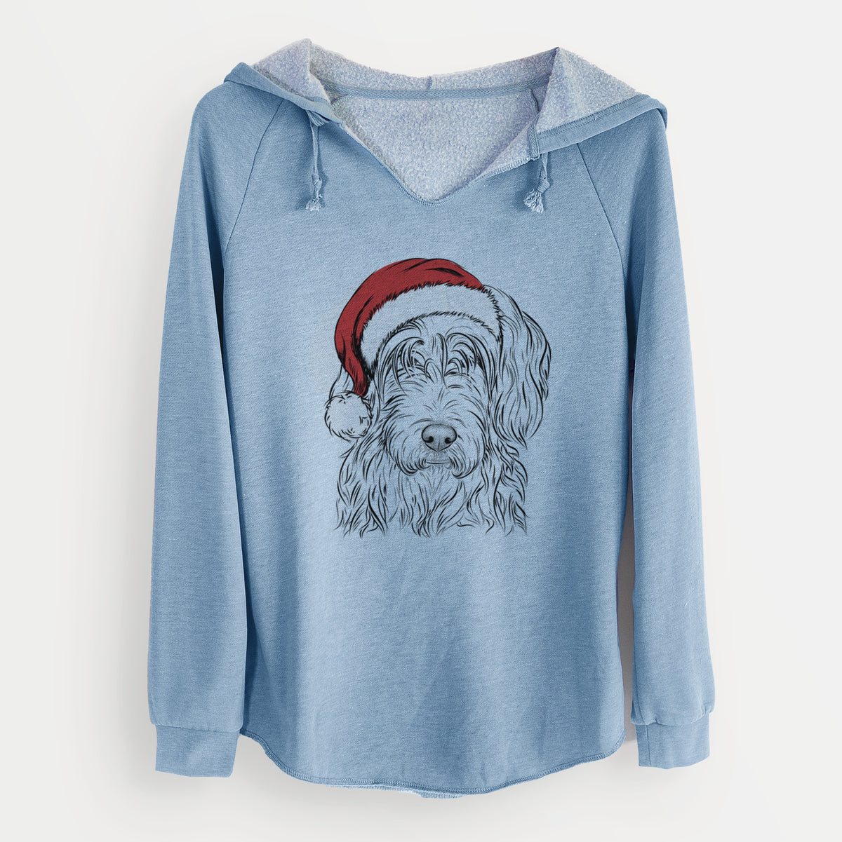 Santa Harry the Mixed Breed - Cali Wave Hooded Sweatshirt